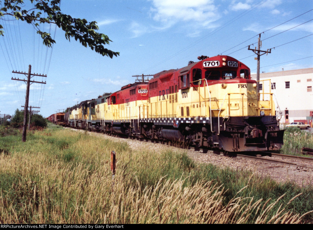 FRVR GP9R #1701 - Fox River Valley RR